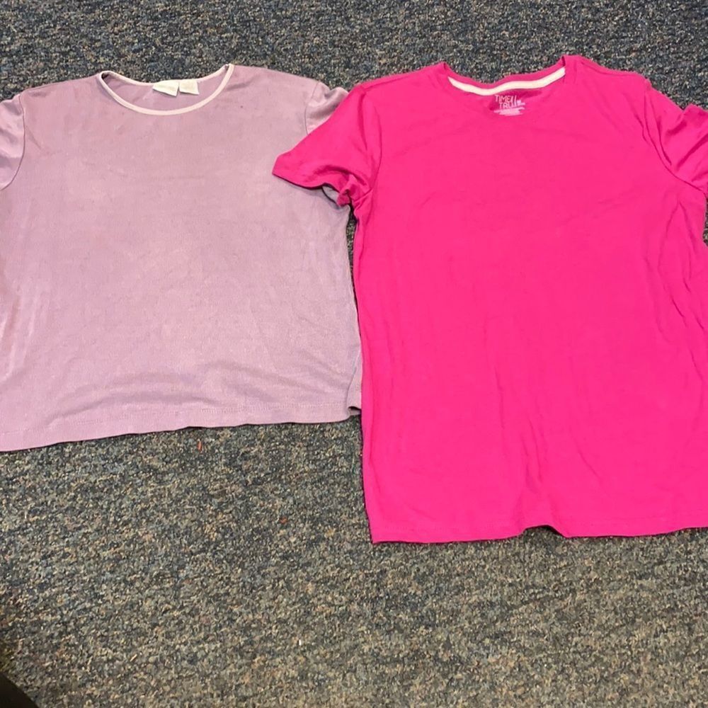 *Lot of 2* Short sleeved tees sz. M Cherokee